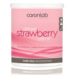 CARONLAB Deluxe strawberry creme hard wax microwave to pot